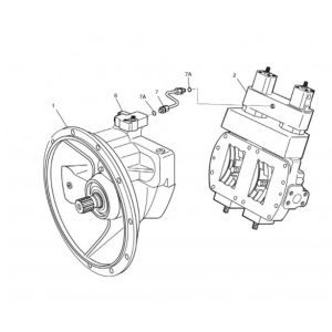 DX340 LG365 Excavator Main Pump A8V0200LA1KH2 Hydraulic Pump K1004522B K1004522C