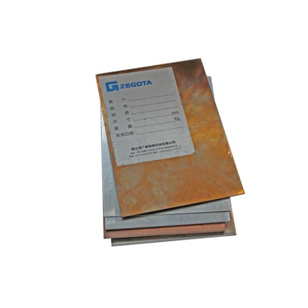 Buy Lightweight Copper Clad Stainless Steel Sheet High Performance Long Service Life at wholesale prices