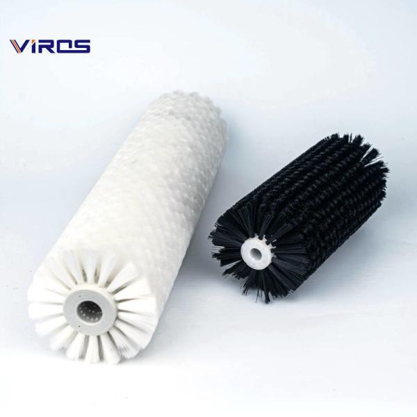 Rotating Industrial Roller Brush Sweeper For Photovoltaic Solar Panel Cleaning