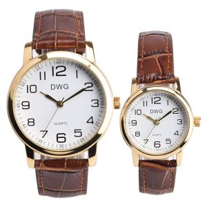 Seiko Pc20 Waterproof Womens Quartz Watch Casual PU Leather
