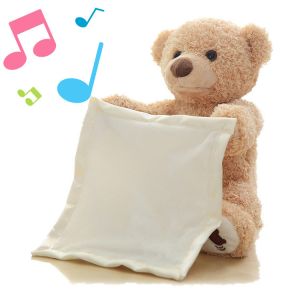 Open Mouth Talking Electric Moving Puzzle Peekaboo Bears