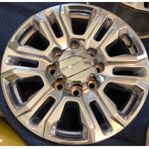 Quality 20&quot; Polished GMC Sierra Denali Reproduction Wheel Rim 2500 3500 2020-2021 OEM 5957 for sale