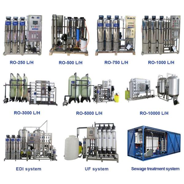 Integrate 380V 50HZ Industrial Water Treatment Equipment Reverse Osmosis System