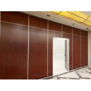 MDF + Melamine Movable Restaurant Partition Wall / Folding Room Partitions