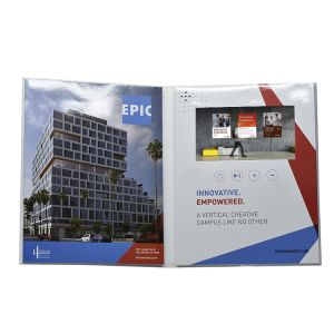 Custom Video Greeting Card LCD Video Brochure Card Video Book