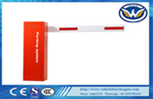 Red Yellow AC Motor Intelligent Barrier Gate For Car Parking Lot System