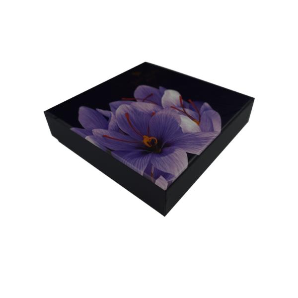 Customized Saffron Jar Gift Paper Box With Lid And Base Custom Cardboard Gift Boxes