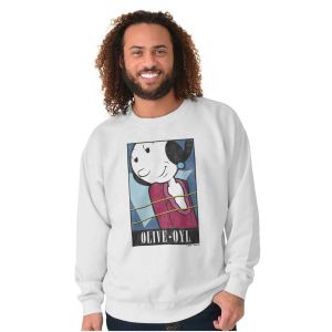 Custom Plain Crew Neck Sweatshirt Unisex Round Lined