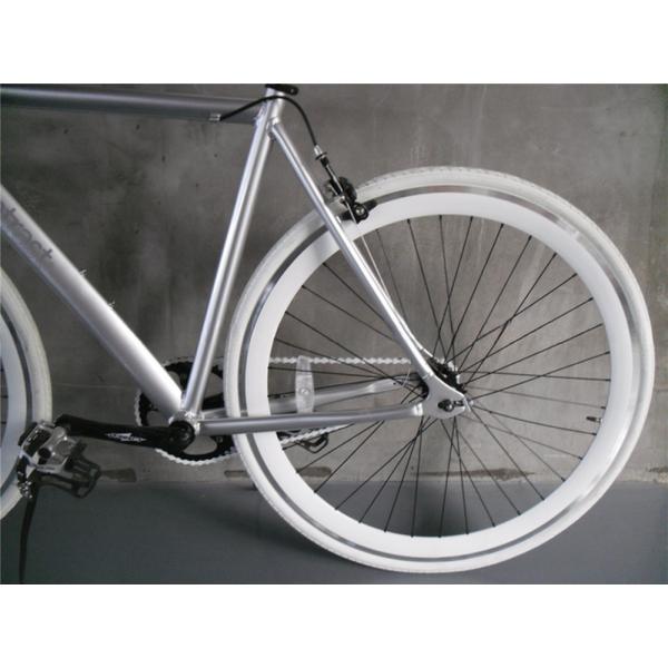 Lasco Crank Set Silver Color Single Speed Bullbar Aluminum Alloy Frame Vintage Fixie Fixed Gear Bike Bicycle