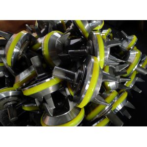 National 14P220 W/ FAST CHANGE VALVE COVERS mud pump fluid end liner, zirconia