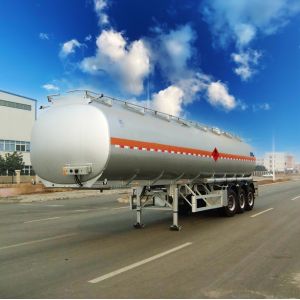 3 Axles 36000L 30t Fuel Transfer Trailer Heavy Duty