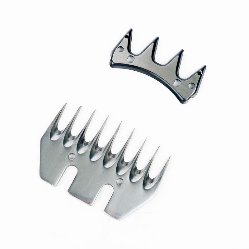Quality Professional-Grade 9 Teeth Straight Sheep Clipper Blade for Livestock Shearing for sale