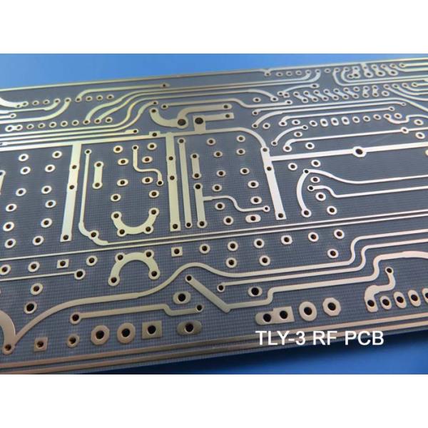 Taconic TLY-3 High Frequency PCB 30mil 0.762mm TLY-3 Microwave Circuit Board With Immersion Gold