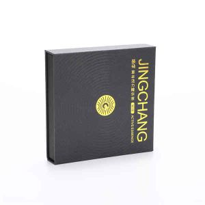 Customized Printed Rigid Box Magnetic Closure protective varnish