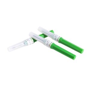 China Green Asepsis Blood Collection Needles ISO9001 21G 1''  0.8x25mm on sale