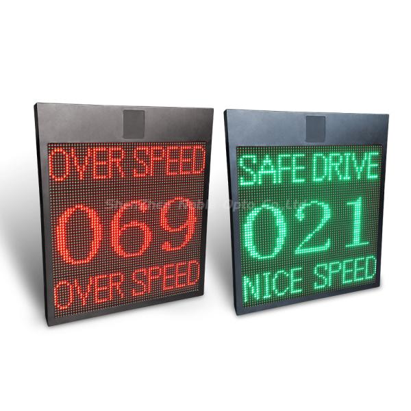 Pole Mount Solar Powered Radar Speed Signs for Quick and Easy Installation