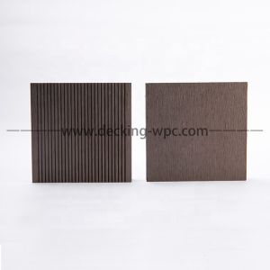 Park Decking Solution Co-extrusion WPC Plastic Wood Floor with and 1.3%-1.4%