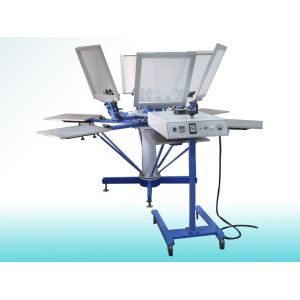Quality Silk screen press 6 color for sale