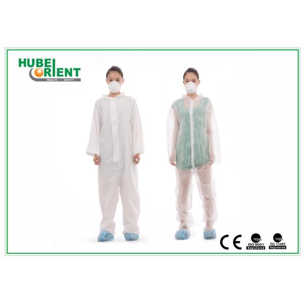 Buy ISO9001 45gsm Disposable Polypropylene Coveralls at wholesale prices
