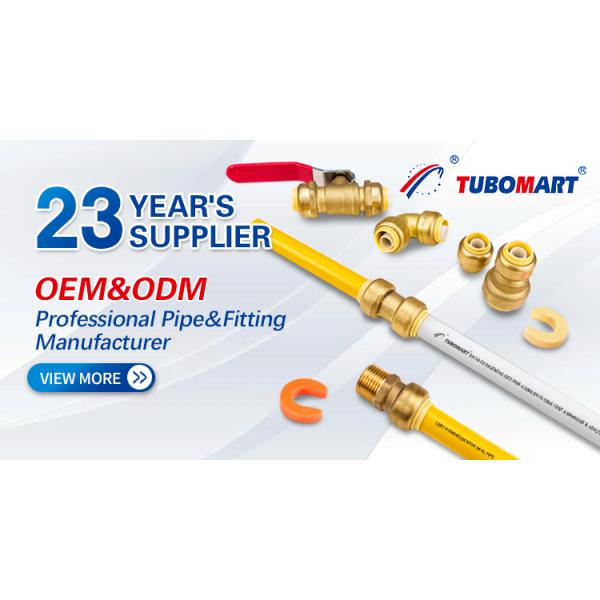 Plumbing No Lead Brass Push Pex Fittings Brass Quick Fittings Plumbing Shark Bite Fitting for Copper PEX Pipe