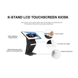 49 Inch Exhibition Hall Interactive Self Service Kiosk Vertical Touch Screen