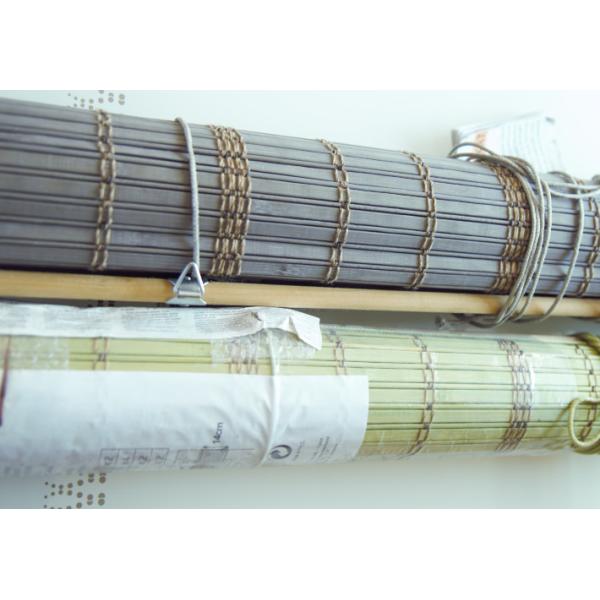 Buy Strong Flexible Patio Bamboo Roll Up Shades Environmental Friendly at wholesale prices