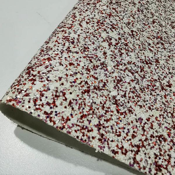 Buy Shoes 54/55' Abrasion Resistant 1.1mm Glitter Fabric Roll at wholesale prices