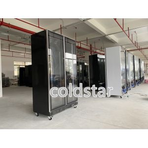 Commercial Refrigeration Equipment Upright Beverage Beer Display Fridge Cooler