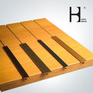 300cm Long C36000 Brass T Bar For Interior Decoration Angle