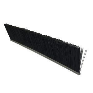 Black Nylon Monofilament Industrial Brush Strip For Door And Window Sealing