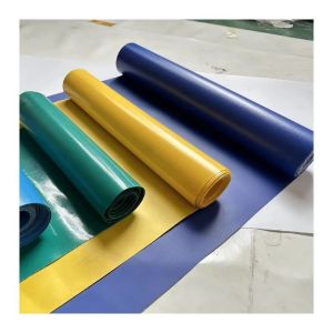 150GSM 100% Polyester Twill Tarpaulin Waterproof High Visibility Poly Woven