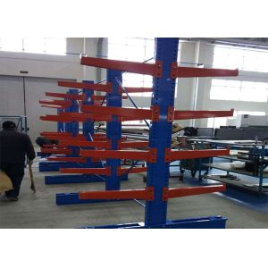 Robot Welding 600kgs/Arm Plywood Cantilever Racks ISO9001