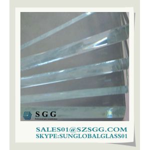 super white float glass