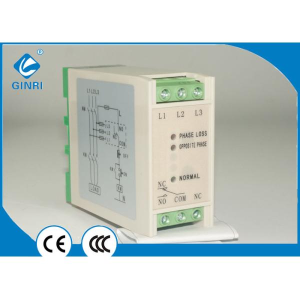 Pump Three Phase Voltage Monitoring Relay , Under Voltage Over Voltage