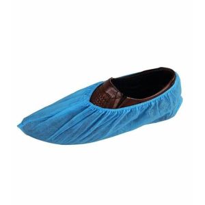 Non Woven Ppe Plastic Shoe Protectors Covers Non Slip