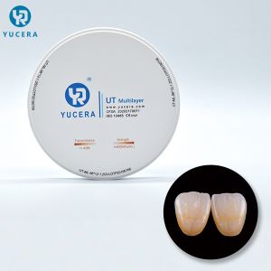 98 Translucent CAD Dental Zirconia Blocks Multi Layer Milling Zirconium