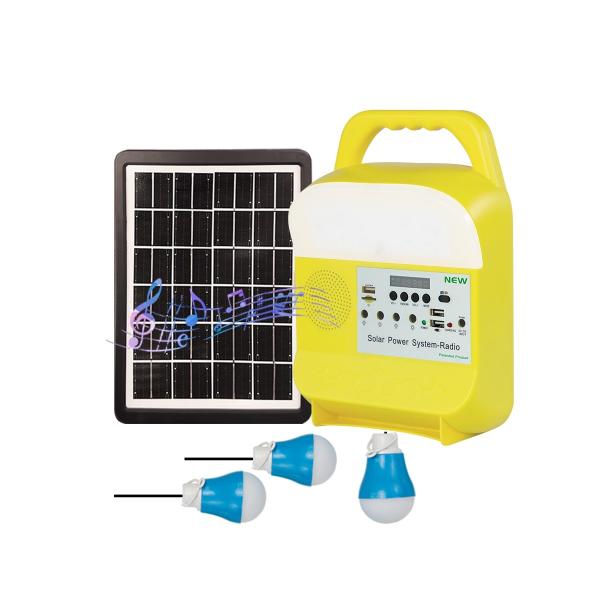 SRE-585 Rechargeable Sun Solar Power Lighting System Generator Portable With