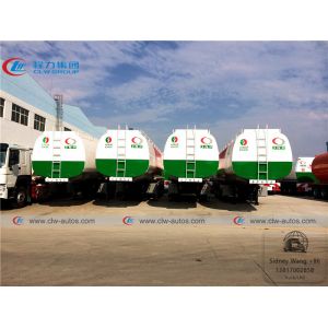 4 Axle 65000L 45T 50T 55T Fuel Tanker Truck Semi Trailer