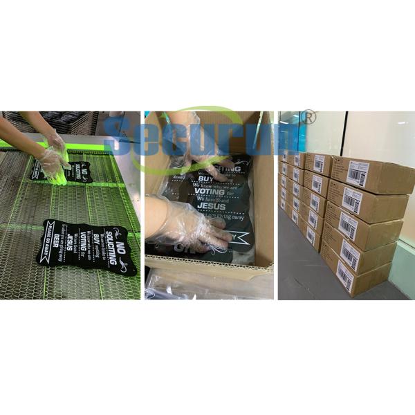 Waterproof Custom Reflective Sign Aluminum No Soliciting For Home Business