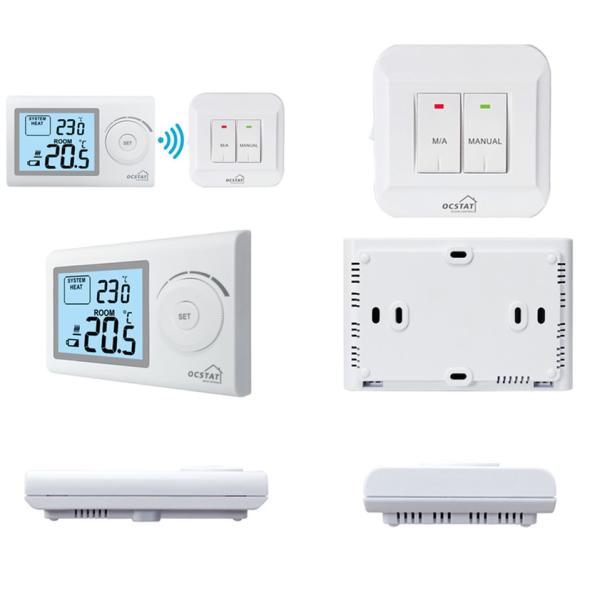 NTC Sensor Wireless Gas Boiler Thermostat For Hotel