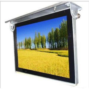 Shock Proof 24 Inch Bus Digital Signage Roof Mount With Inside Power Amplifier