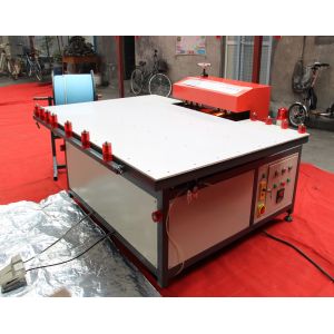 Custom Aluminium Double Glazing Equipment With Six Pairs Rubber Roller