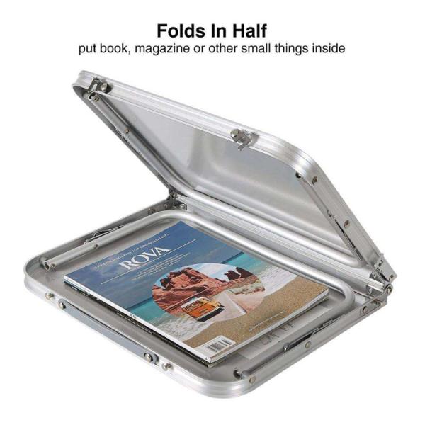 Indoor Outdoor Portable Aluminum MDF Table for Camping Beach Picnic