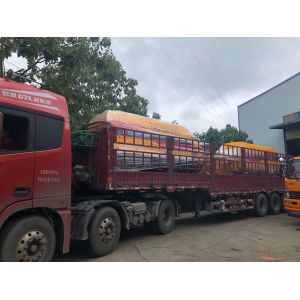 Stationary Concrete Pump With 1600Mm Stroke 150m Vertical Conveying Distance