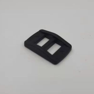 China Adjustable Convenient Black Plastic Slide Adjuster 2.0mm Thick on sale