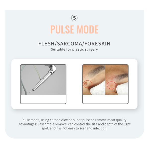 Wrinkle Removal Carbon Dioxide CO2 Fractional Laser Machine 0.1mm-2mm