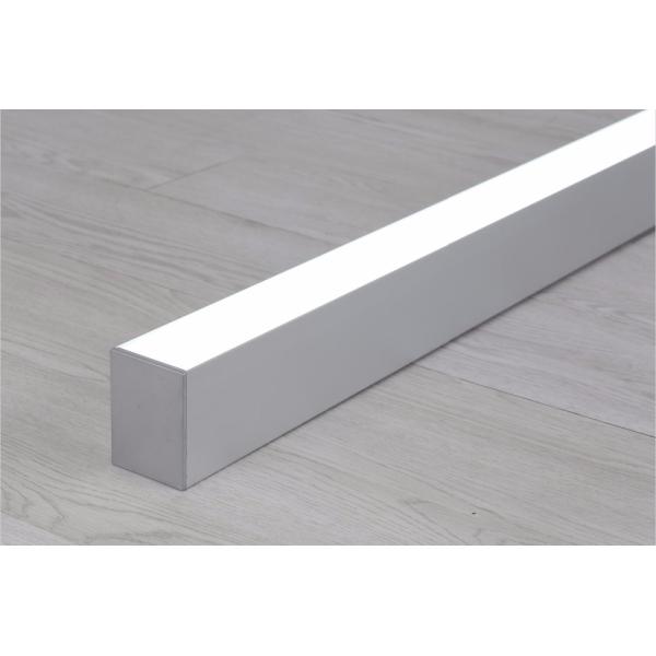Aluminium Led Linear Fixture , 60W Led Tube Light Fixture For Supermarket