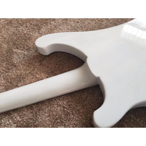 4 string bass guitar set in neckshark inlay on rosewood black ABS binding set in neck RIC 4003 bass guitar