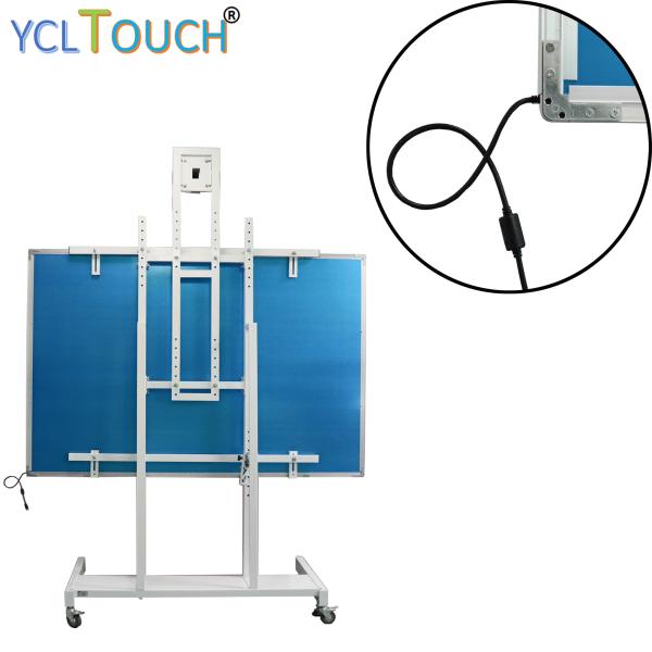 Silver Interactive Electronic Whiteboard 96 Inch For Education / Conference