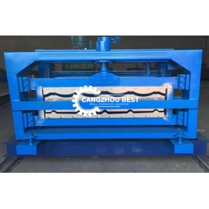 Quality 15KW Metal 820mm Roofing Sheet Roll Forming Machine for sale